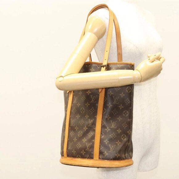 LOUIS VUITTON Monogram Bucket GM Shoulder Bag Vintage - Picture 1 of 16